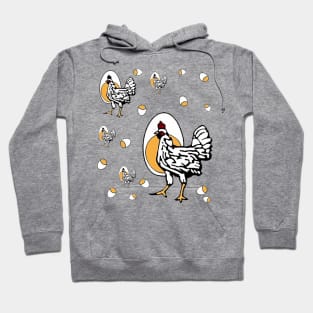 Funny Cackling TV Mom Chicken Egg Shirt Hoodie